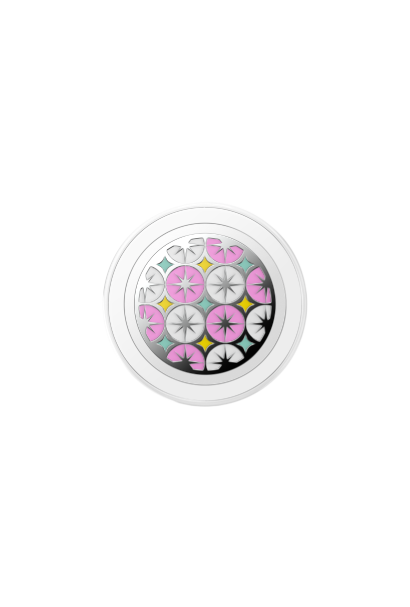 PopSockets PopGrip MagSafe Enamel Atomic Wallpaper