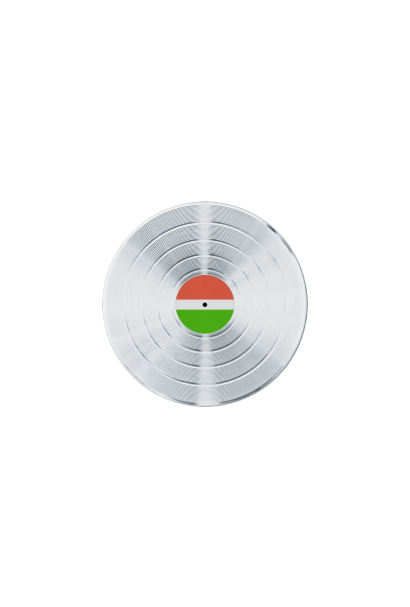 PopSockets PopGrip Backspin 45 RPM Silver
