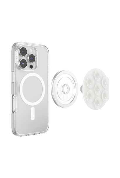 PopSockets MagSafe Suck-Up Grip and Mount Clear