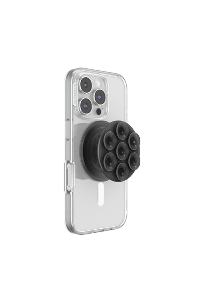 PopSockets MagSafe Suck-Up Grip and Mount Black