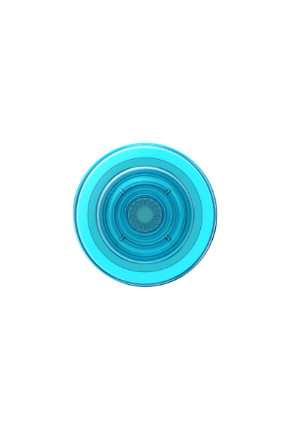 PopSockets PopGrip MagSafe Translucent Electric Blue