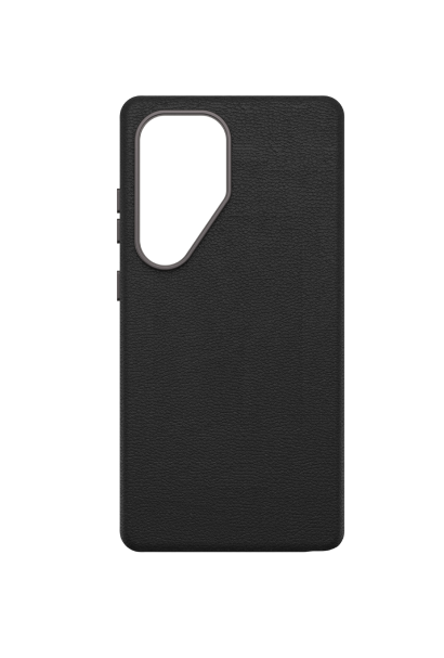 OtterBox Symmetry Cactus Leather for Samsung Galaxy S25 Ultra, Noir Ash Black