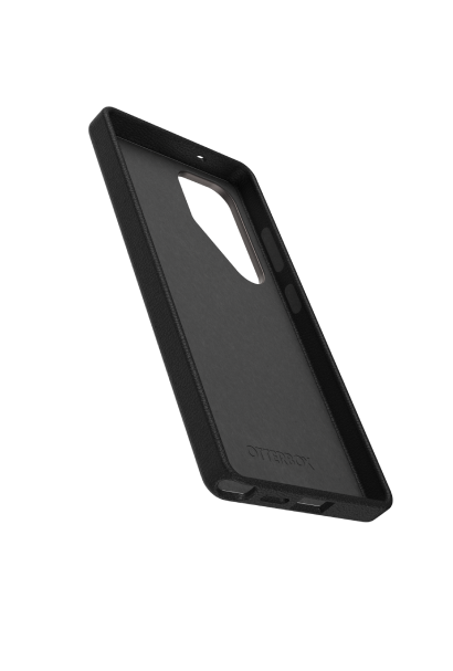 OtterBox Symmetry Cactus Leather for Samsung Galaxy S25 Ultra, Noir Ash Black