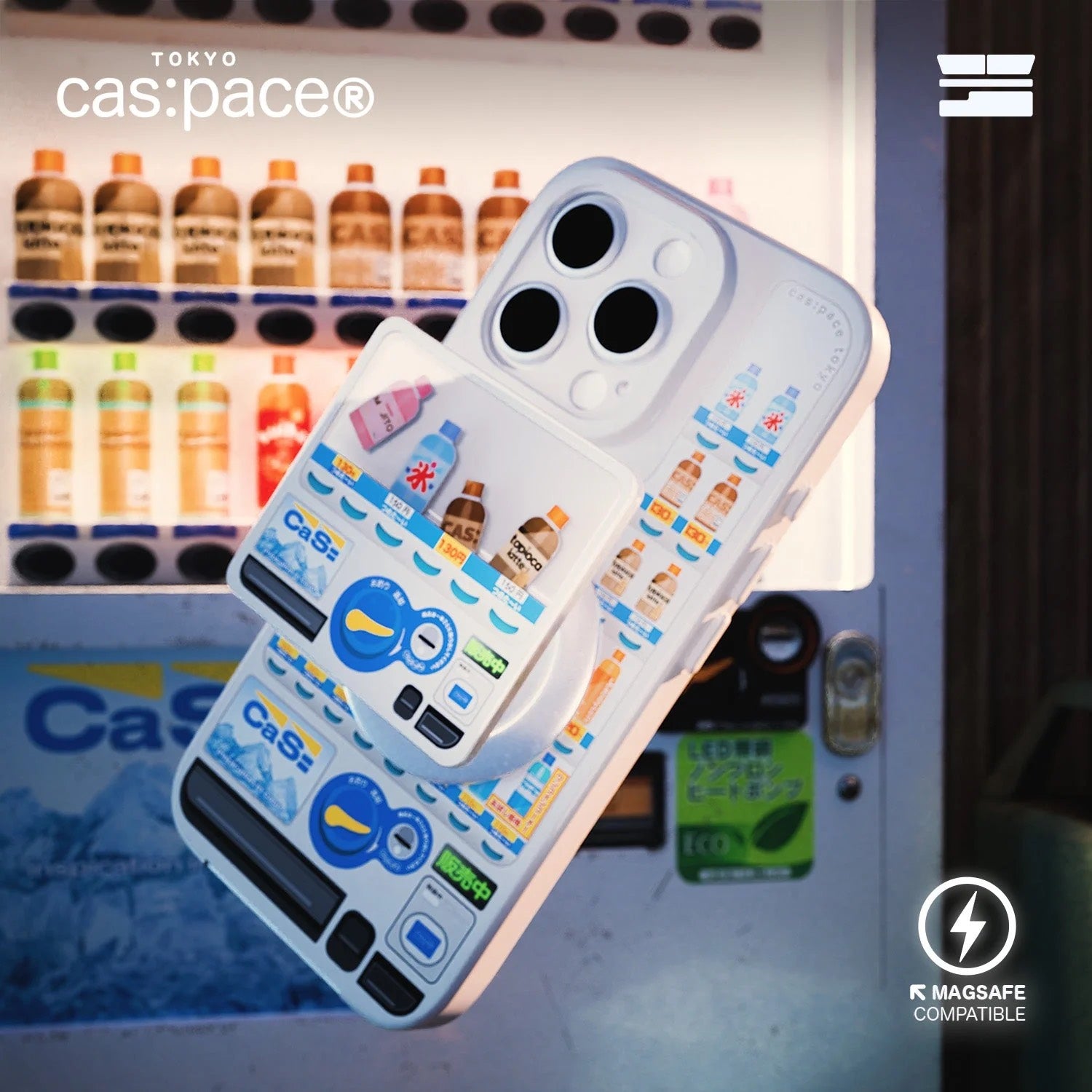cas:pace Vending Machine Magnetic Phone Grip
