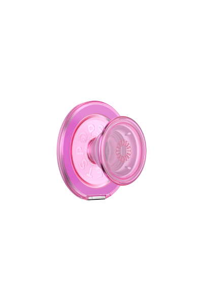 PopSockets MagSafe Kick Out Grip & Stand Translucent Baby Pink