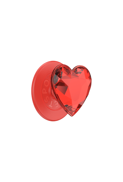 PopSockets PopGrip Magsafe Dichroic Heart Rosso