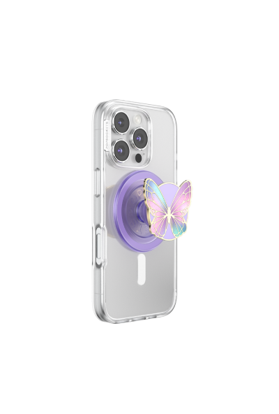 PopSockets PopGrip Magsafe Enamel Butterfly Prism
