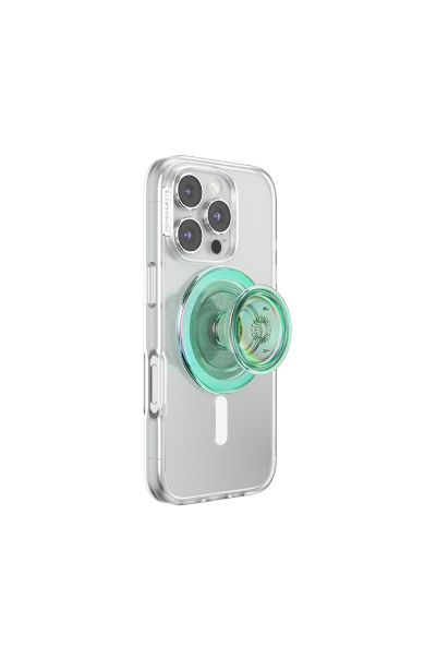PopSockets PopGrip MagSafe Iridescent Turquoise