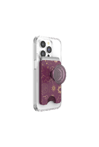 PopSockets PopWallet+ MagSafe Celestial Mauve