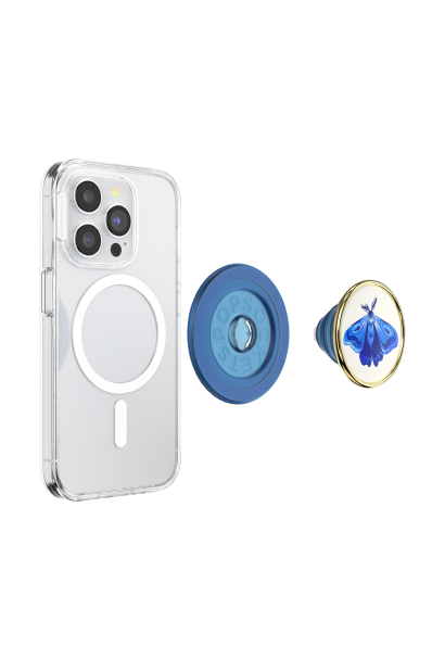 PopSockets PopGrip MagSafe Luxe Enamel Gossamer