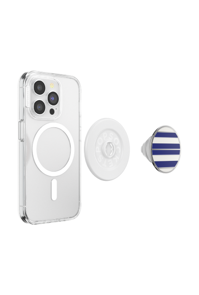 PopSockets PopGrip MagSafe Nautical Stripe