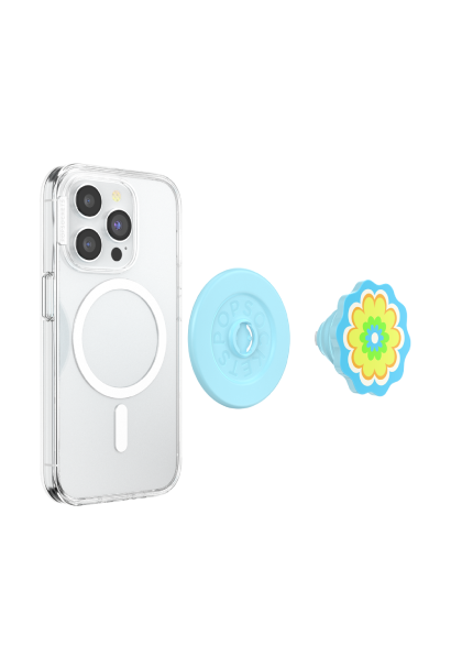 PopSockets PopGrip MagSafe Kaleidoscope Blue