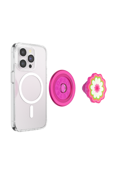 PopSockets PopGrip MagSafe Kaleidoscope Pink