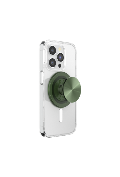 PopSockets PopGrip MagSafe Aluminum Radial Olive