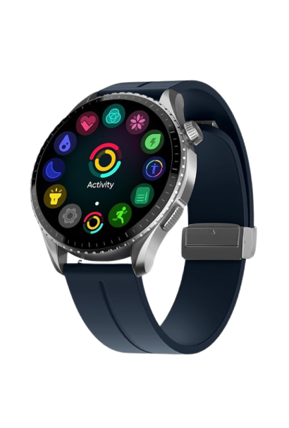 Noise NoiseFit Origin Smart Watch, Mosiac Blue