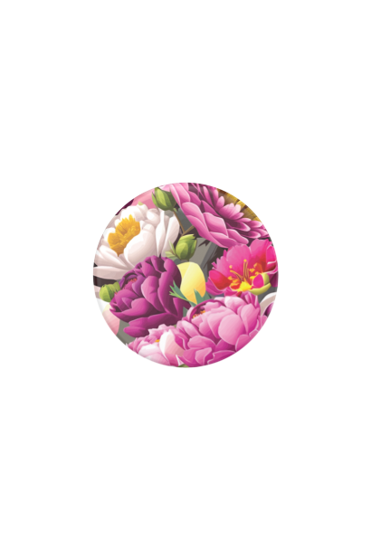 PopSockets PopGrip Translucent Peony Bloom