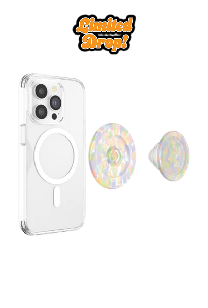 PopSockets PopGrip MagSafe Rainbow Glass