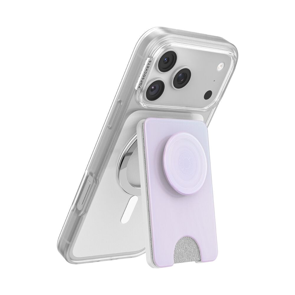 PopWallet+ Kickout Opalescent White