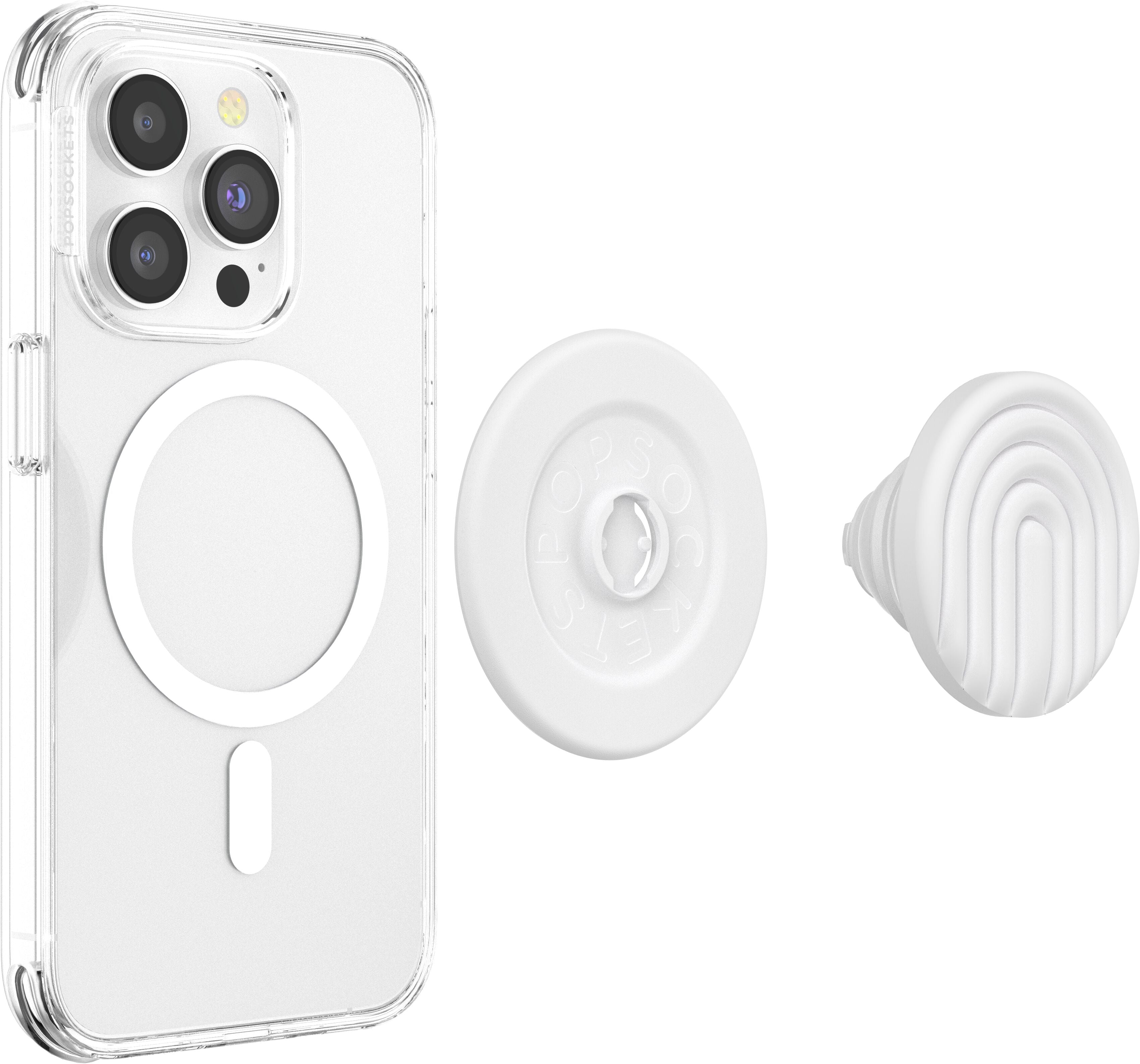 POPGRIP MAGSAFE PPOT CURVES COCONUT CRÈME