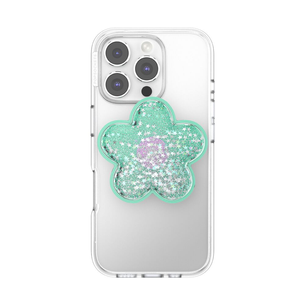 PopGrip Tidepool Squishy Daisy Turquoise