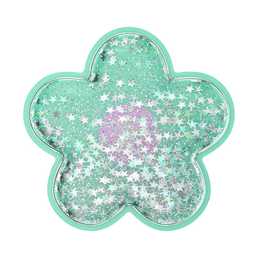 PopGrip Tidepool Squishy Daisy Turquoise