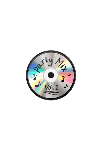 PopSockets PopGrip Backspin Party Mix CD