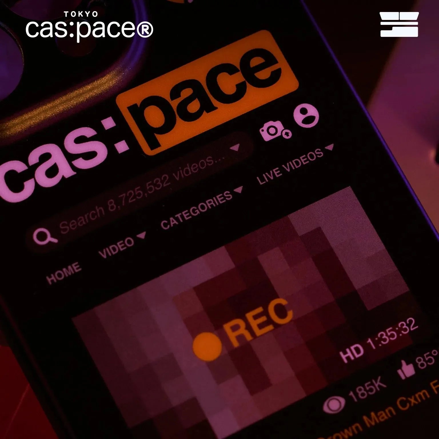 cas:pace 18+ iPhone case
