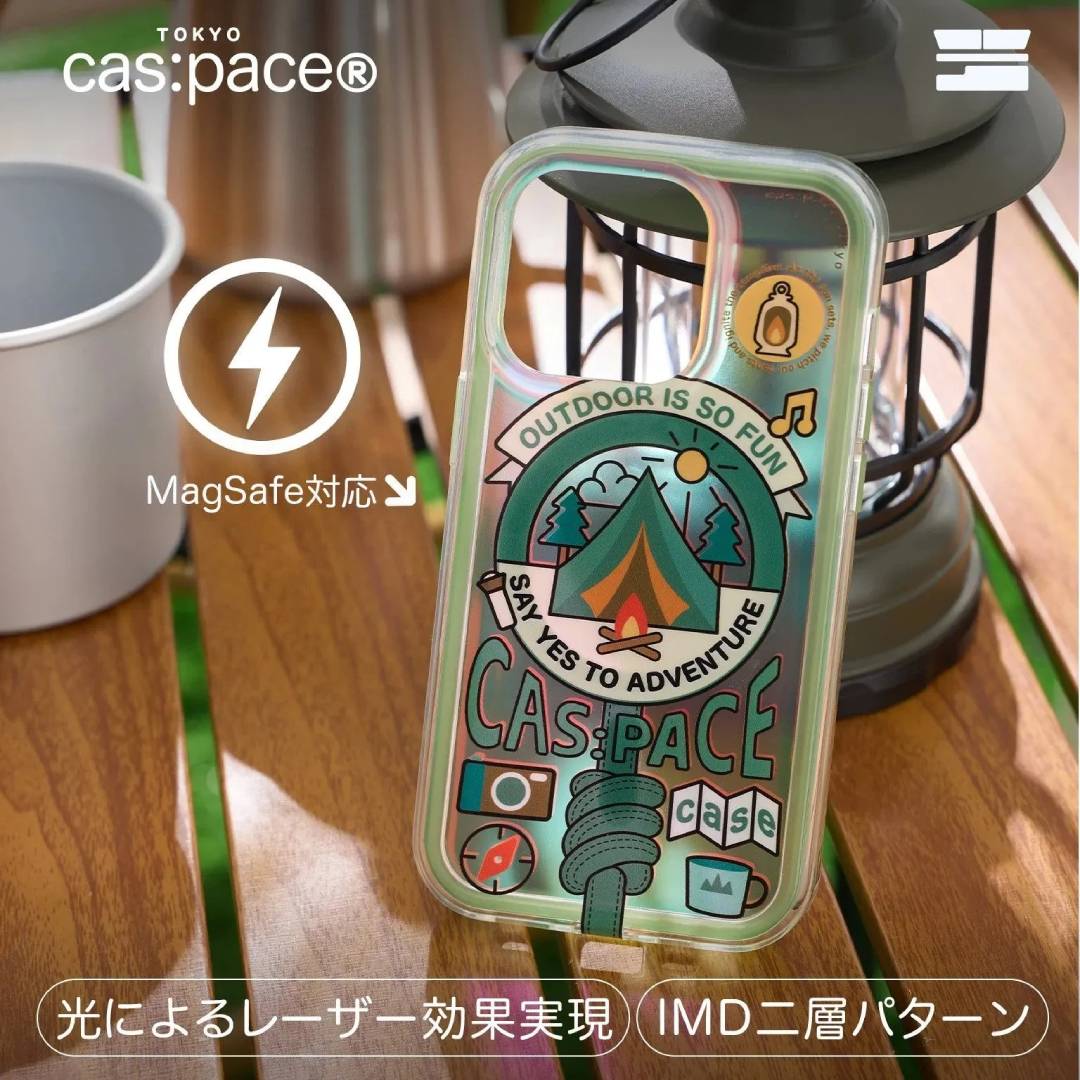 cas:pace Camping MagSafe iPhone Case