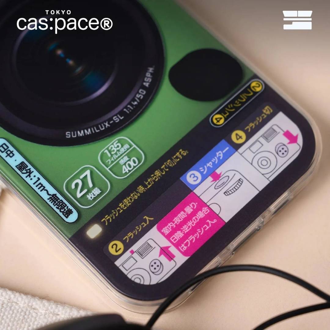cas:pace Fuji Camera MagSafe iPhone Case
