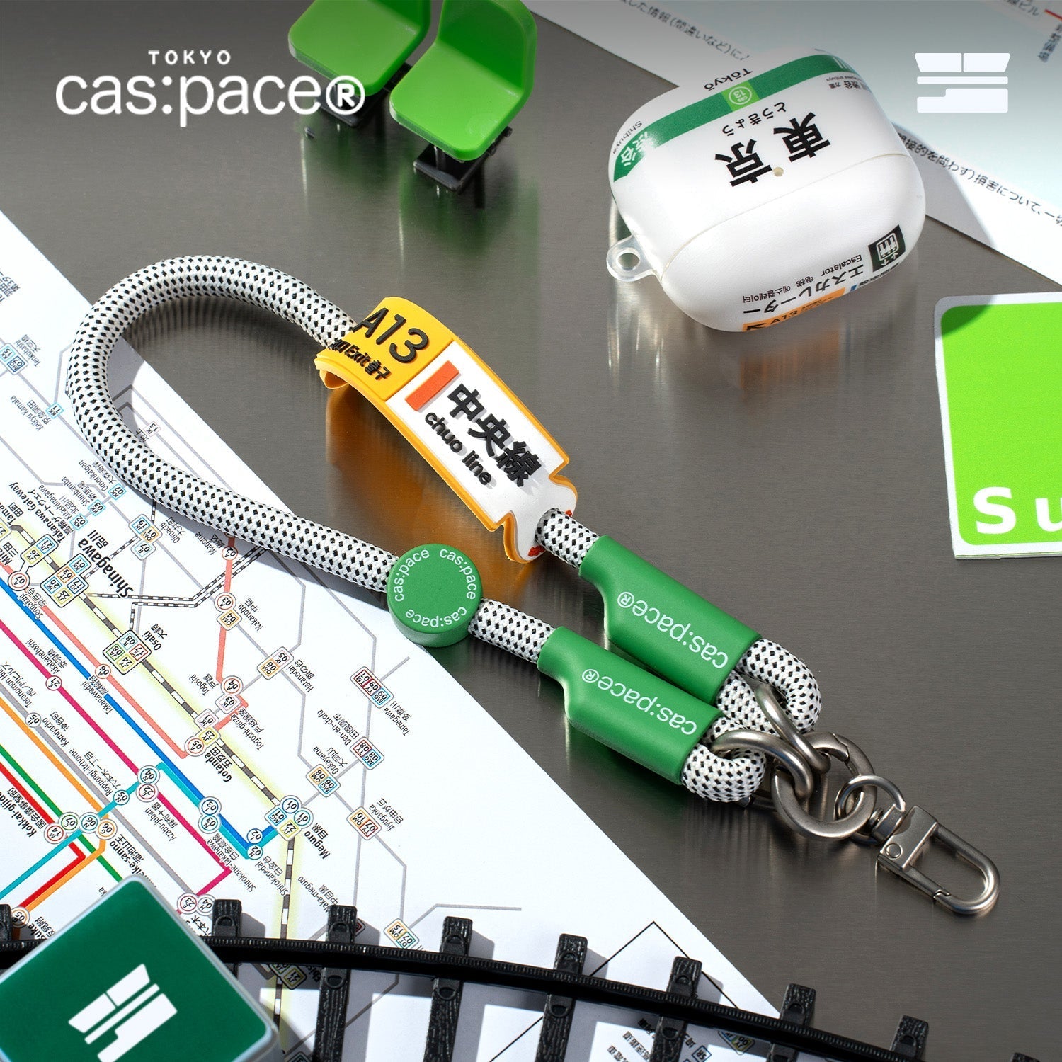 cas:pace New Tokyo Phone Strap - Short