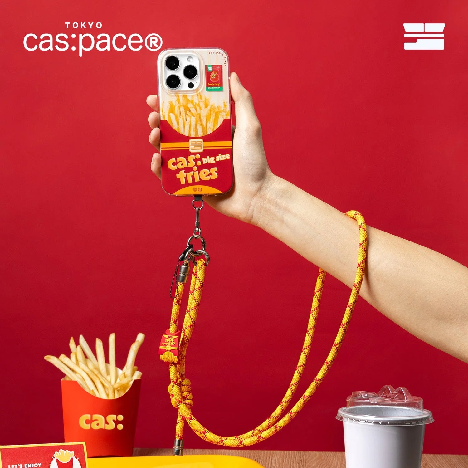 cas:pace French Fries Strap - Long