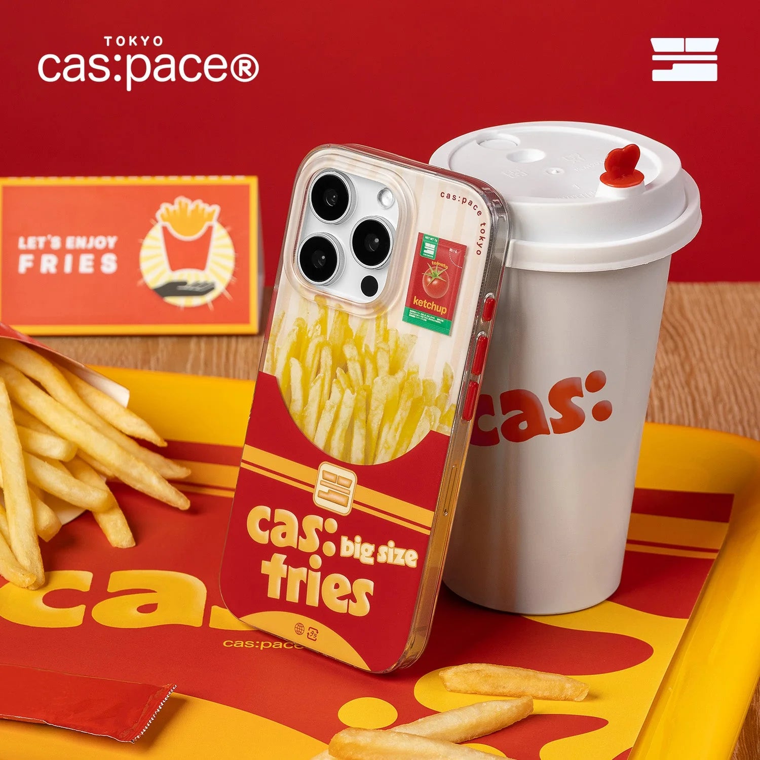 cas:pace French Fries iPhone case