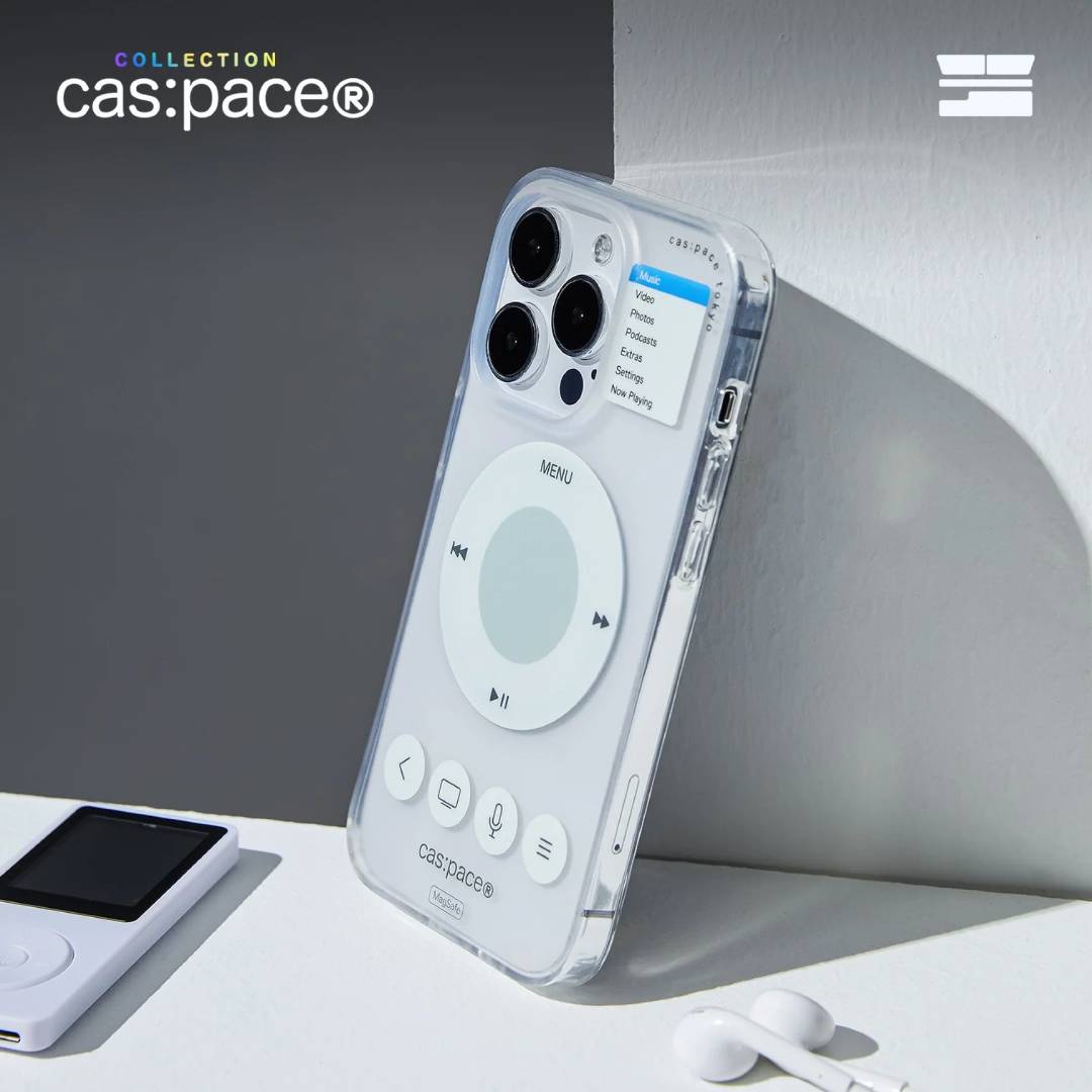 cas:pace Music Player MagSafe iPhone Case