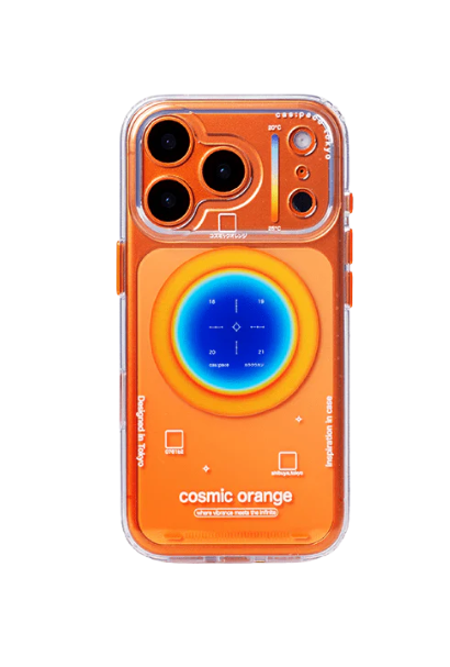 cas:pace Interstellar Orange iPhone Case