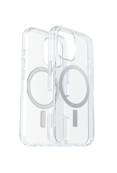 OtterBox Symmetry MagSafe Series for iPhone 16, Clear