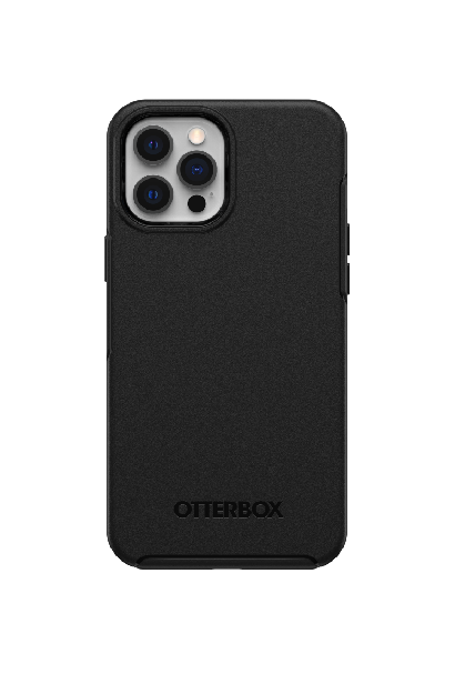 OtterBox Symmetry Series for iPhone 12 and iPhone 12 Pro, Black