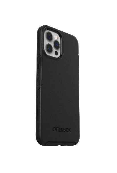 OtterBox Symmetry Series for iPhone 12 and iPhone 12 Pro, Black