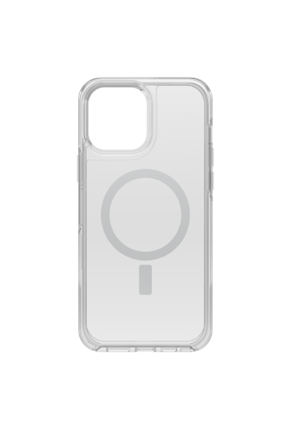 OtterBox Symmetry Series+ MagSafe Compatible for iPhone 13 Pro Max/12 Pro Max, Clear