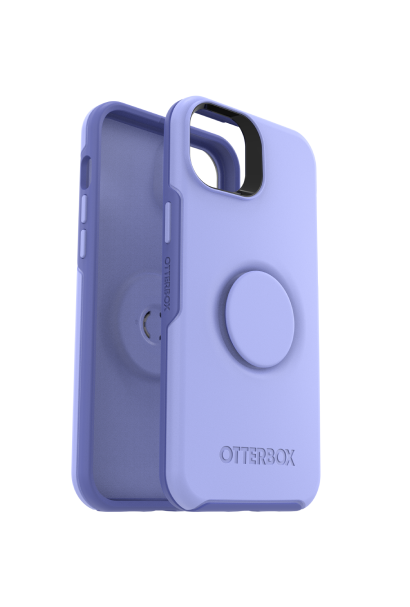 OtterBox Otter+Pop Symmetry Series for iPhone 14 Plus, Periwinkle