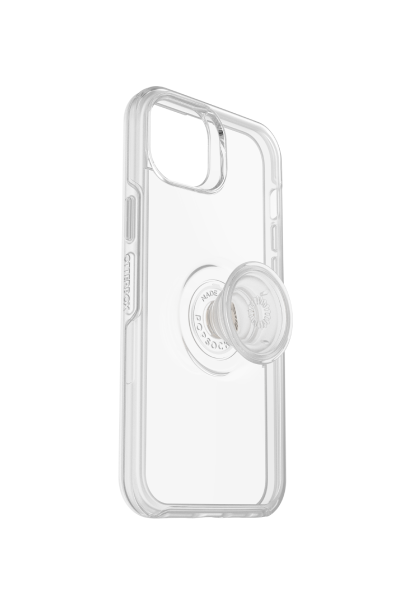 OtterBox Otter+Pop Symmetry Series for iPhone 14 Plus, Clear