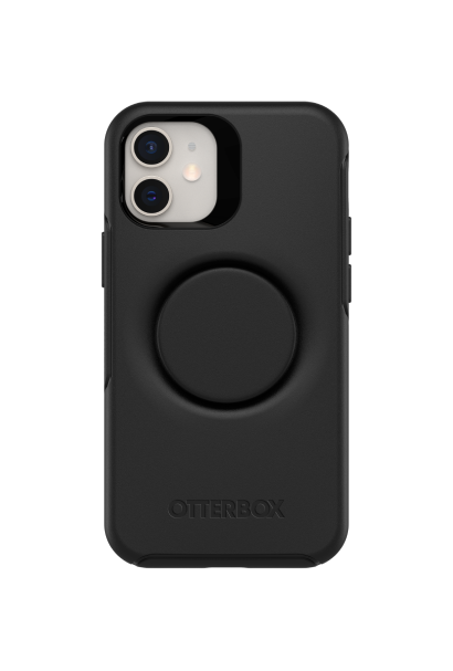 Otter + Pop Symmetry Series for iPhone 12 Mini, Black