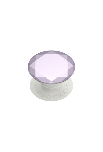 PopSockets PopGrip Metallic Diamond Lavender